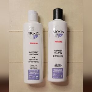 Nioxin 5 Color Safe Shampoo and Conditioner for Thinning Hair